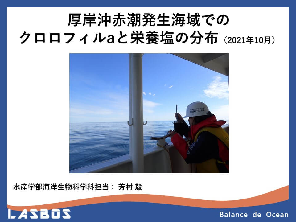 Course: 道東の赤潮 Red tides in the sea of east Hokkaido | LASBOS Moodle