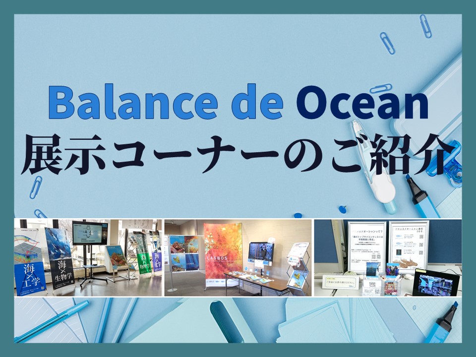 バランスドオーシャン展示