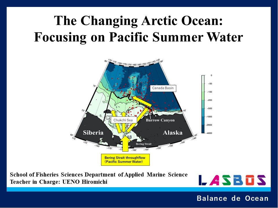 The Changing Arctic Ocean: Focusing on Pacific Summer Water
  
