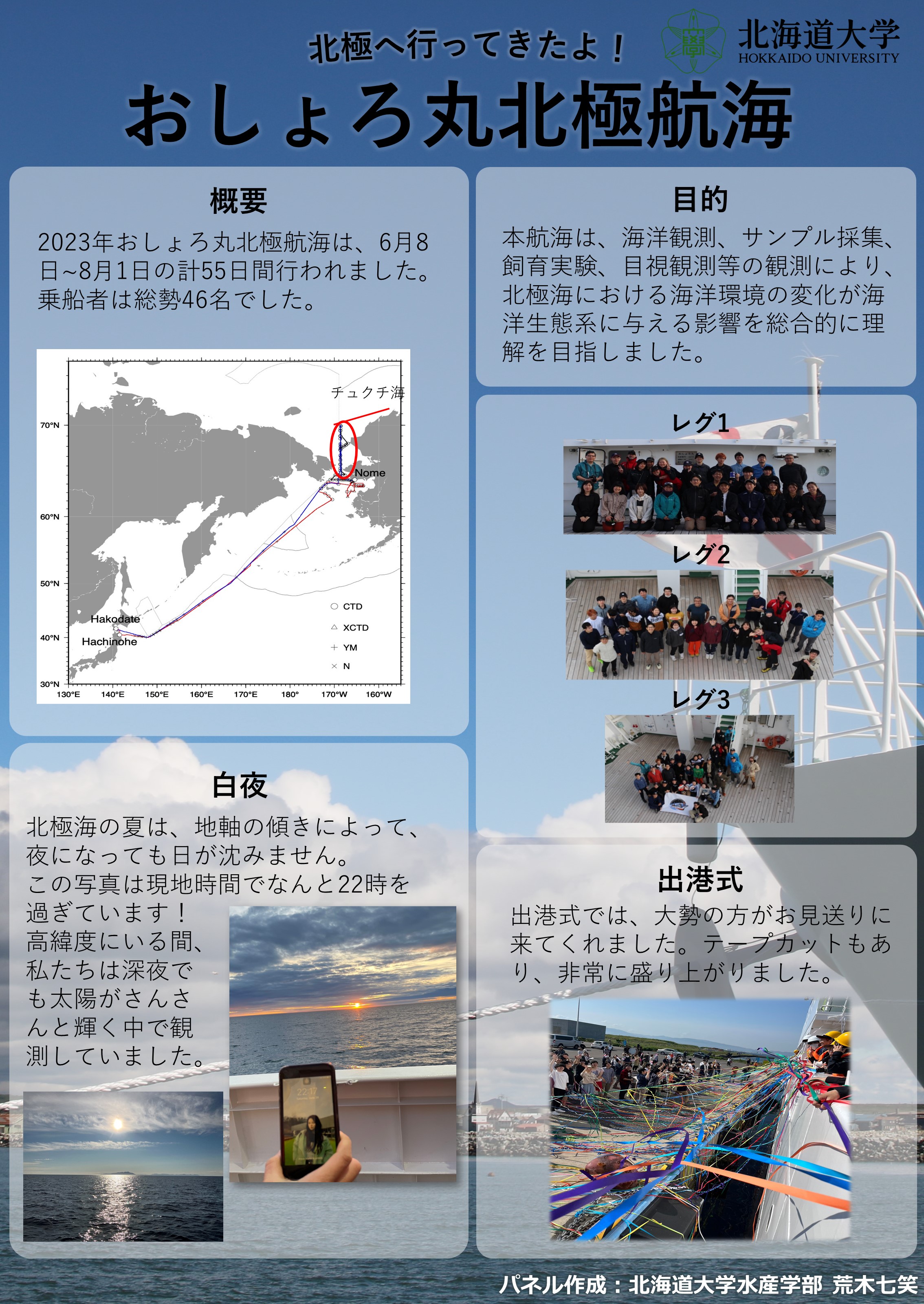 【最安値】 2023年北極航海パネル展示 コース: | Moodle LASBOS 環境